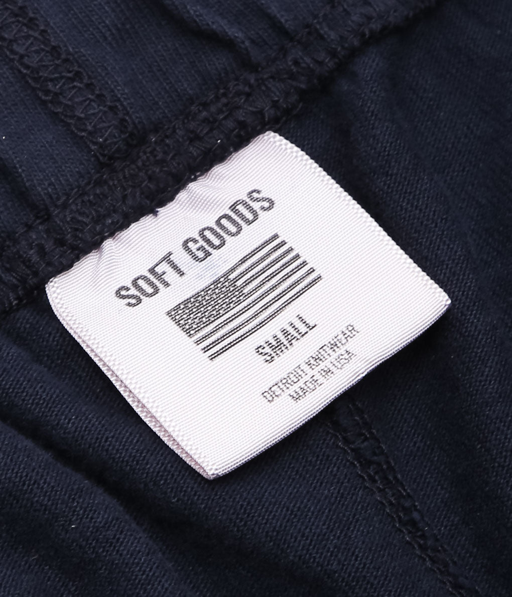 SOFT GOODS ''JERSEY PANTS 9oz JERSEY'' (DEEP NAVY)