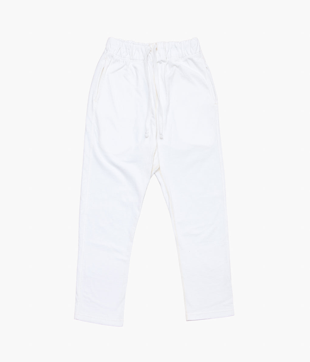 SOFT GOODS ''JERSEY PANTS 9oz JERSEY'' (WHITE)