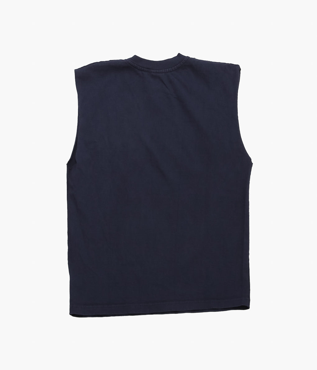 SOFT GOODS ''MUSCLE TEE 9oz JERSEY'' (DEEP NAVY)