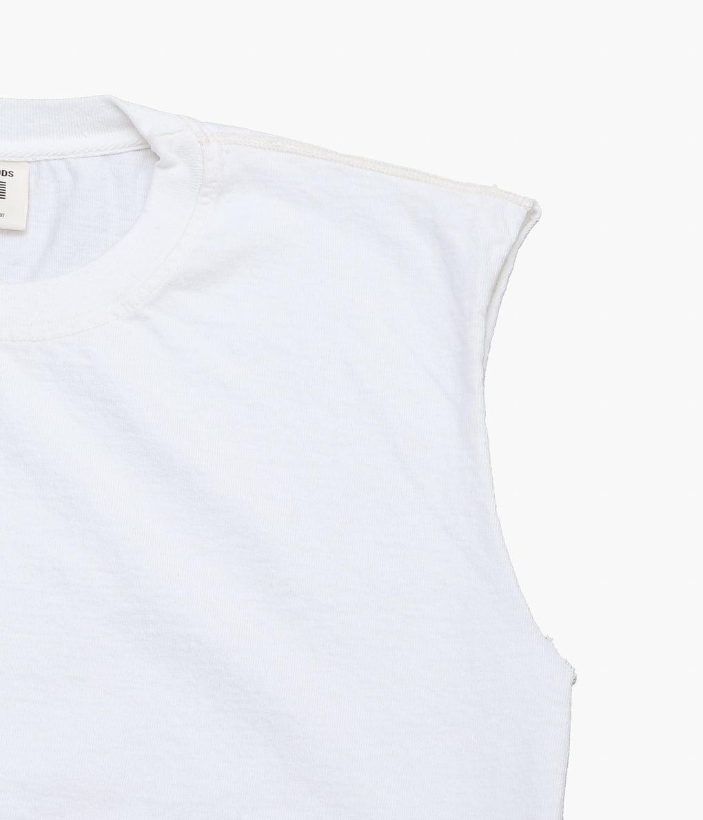 SOFT GOODS ''MUSCLE TEE 9oz JERSEY'' (WHITE)