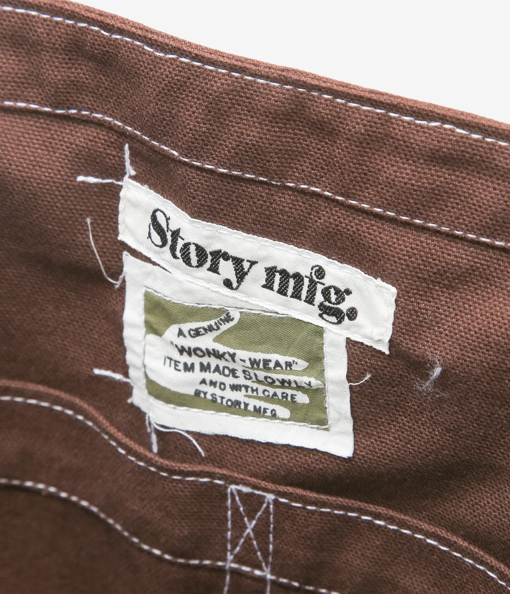 STORY MFG ''BEECH BAG'' (BROWN WONKY-WEAR)