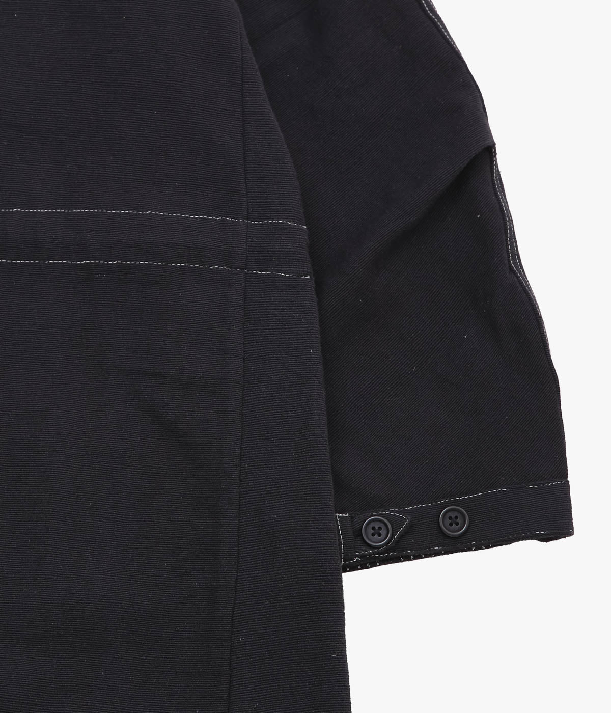 STORY MFG ''BRAMBLE PARKA'' (BLACK WONKY-WEAR)