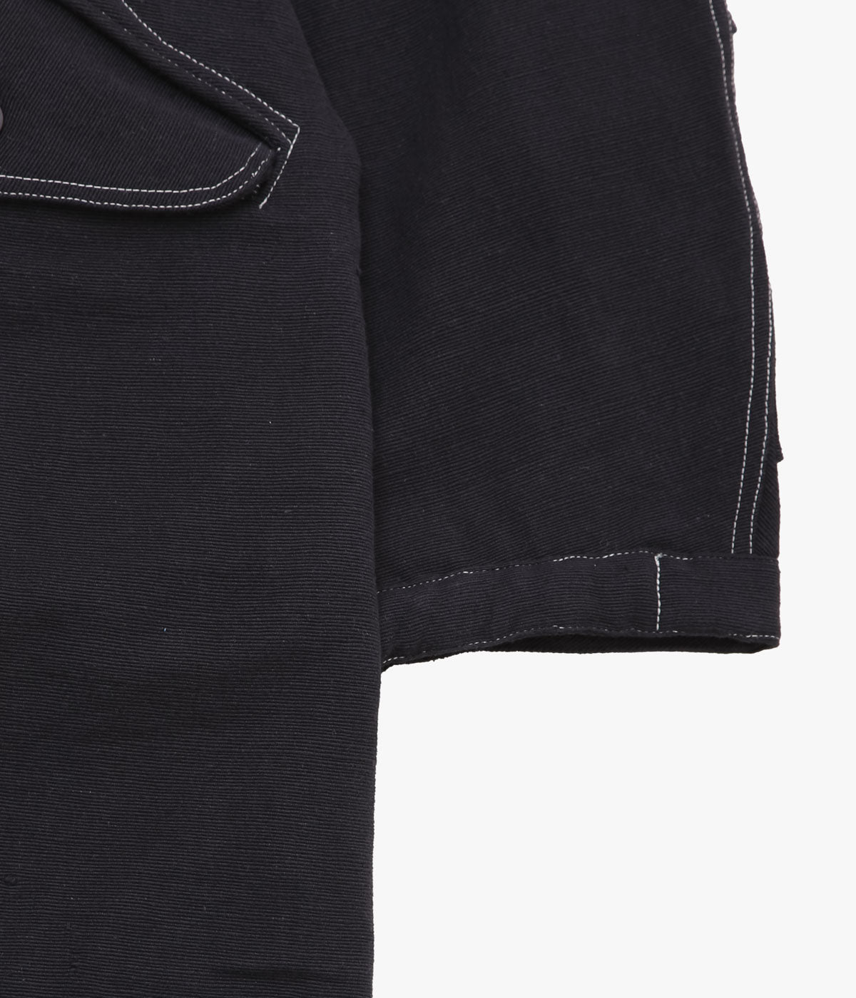 STORY MFG ''BRAMBLE PARKA'' (BLACK WONKY-WEAR)