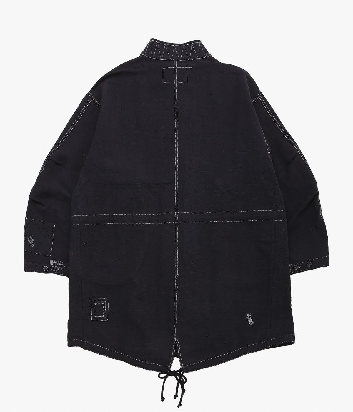 STORY MFG ''BRAMBLE PARKA'' (BLACK WONKY-WEAR)
