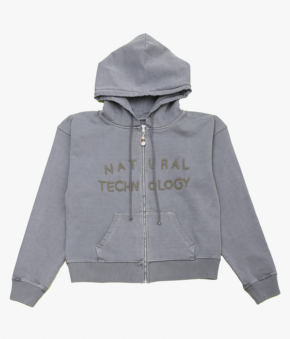 STORY MFG ``GEO ZIP HOODIE'' (BLACK)