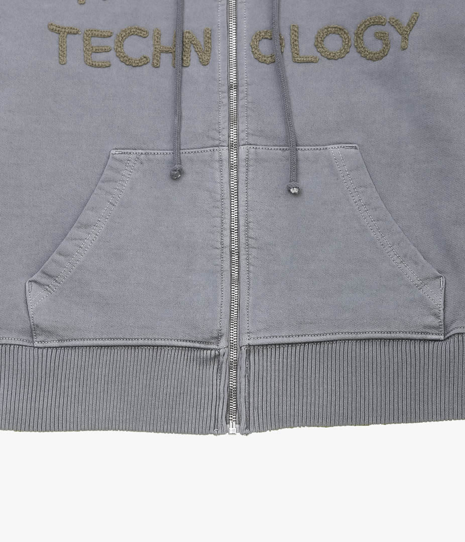 STORY MFG ``GEO ZIP HOODIE'' (BLACK)