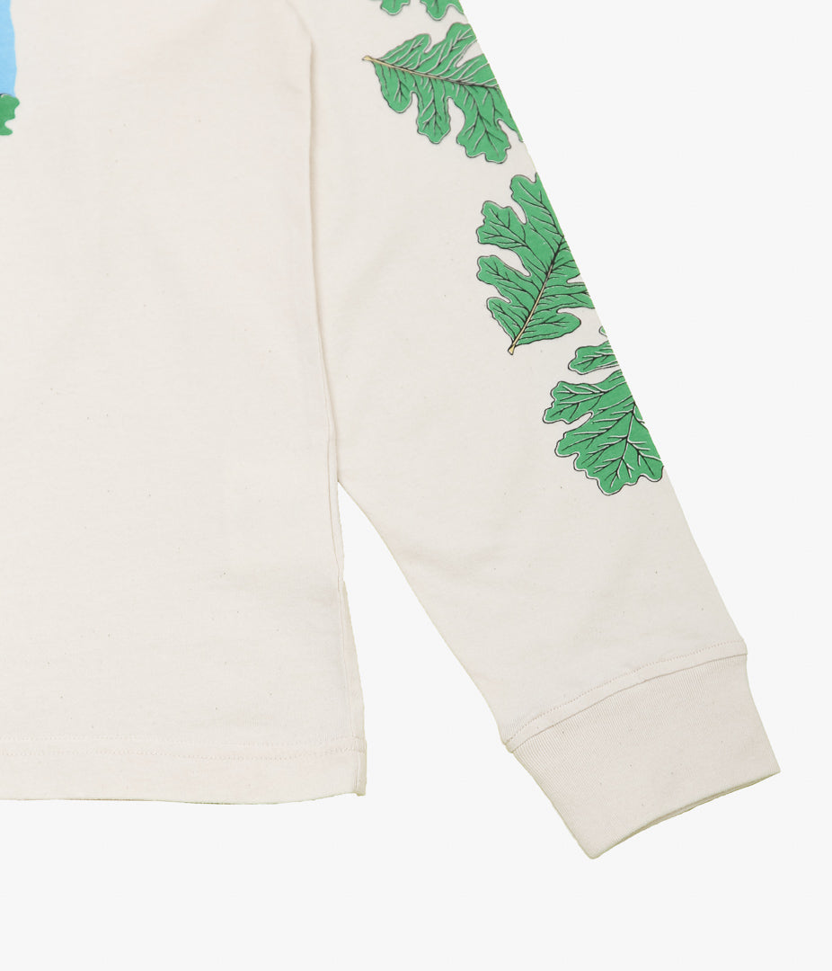 STORY MFG ``GRATEFUL TEE LS'' (ECRU TREE TALES)