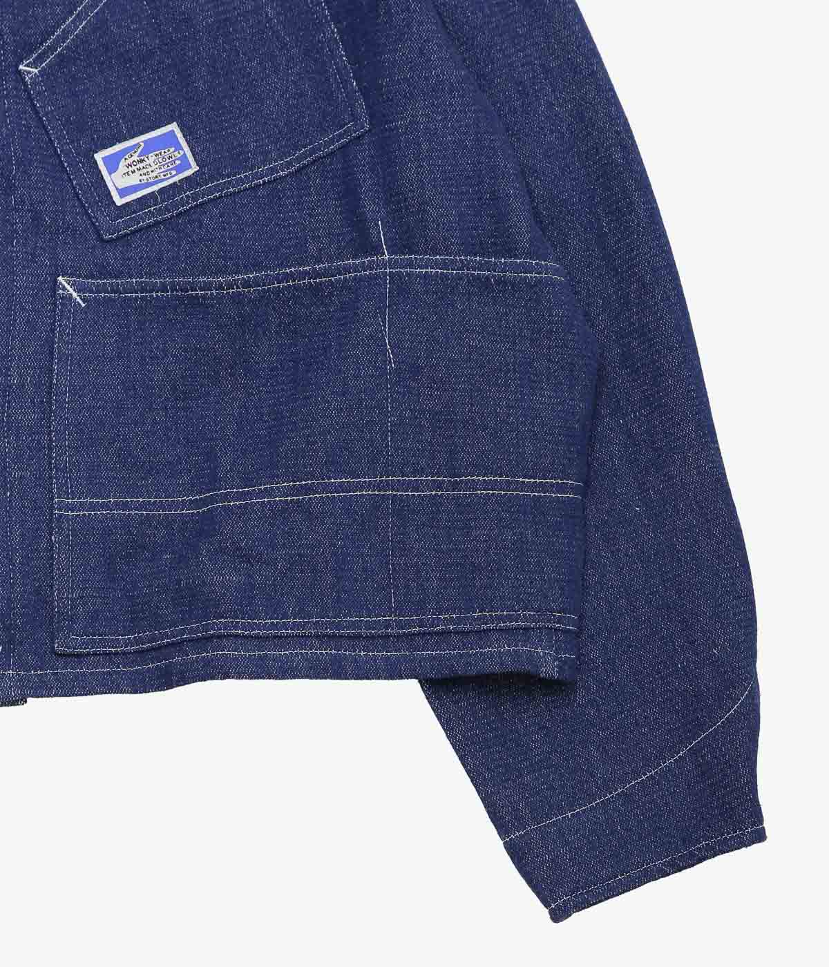 STORY MFG ''STATION JACKET'' (DENIM SELVEDGE HANDLOOM)