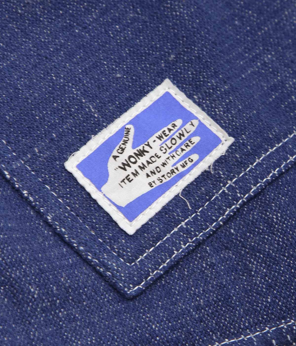 STORY MFG ''STATION JACKET'' (DENIM SELVEDGE HANDLOOM)