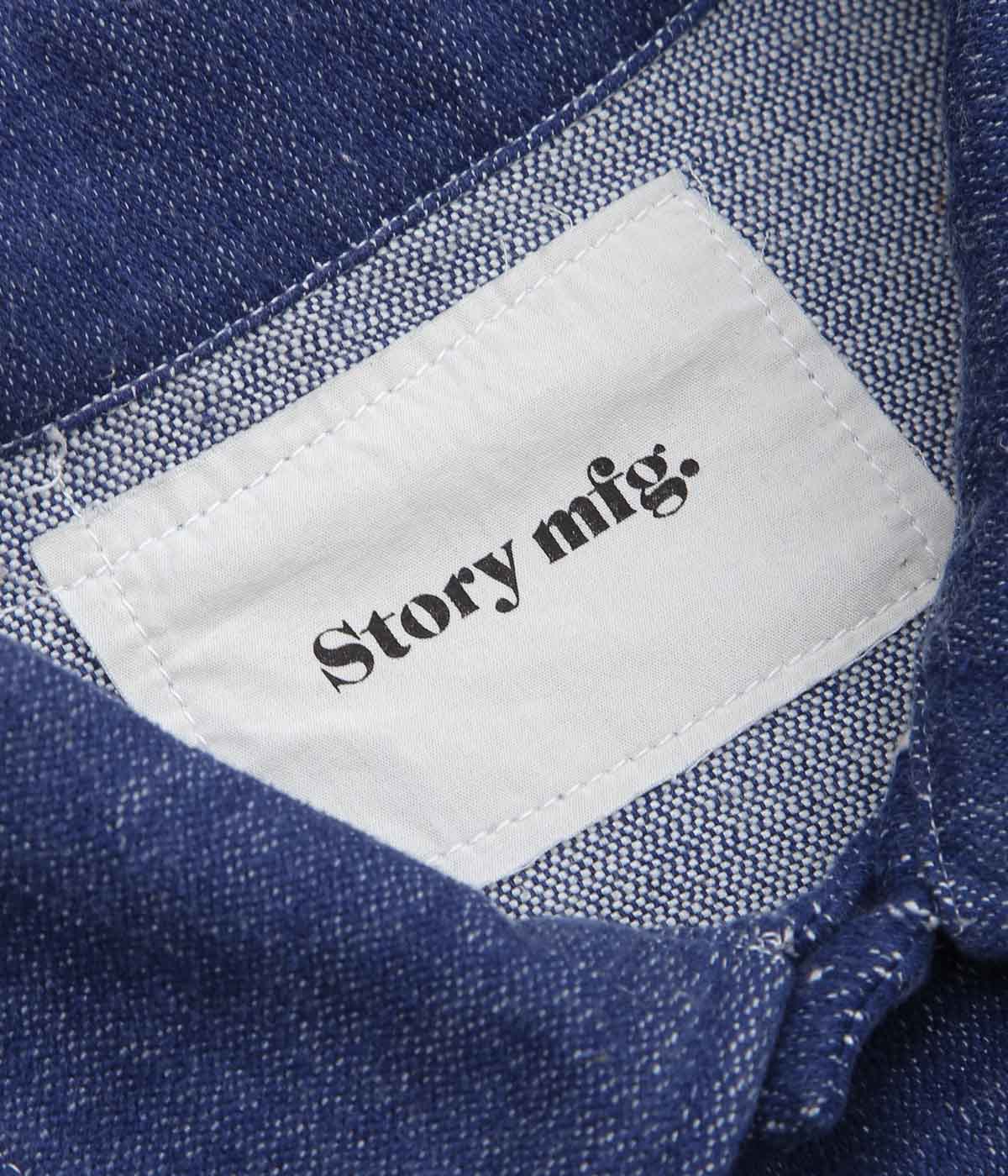 STORY MFG ''STATION JACKET'' (DENIM SELVEDGE HANDLOOM)