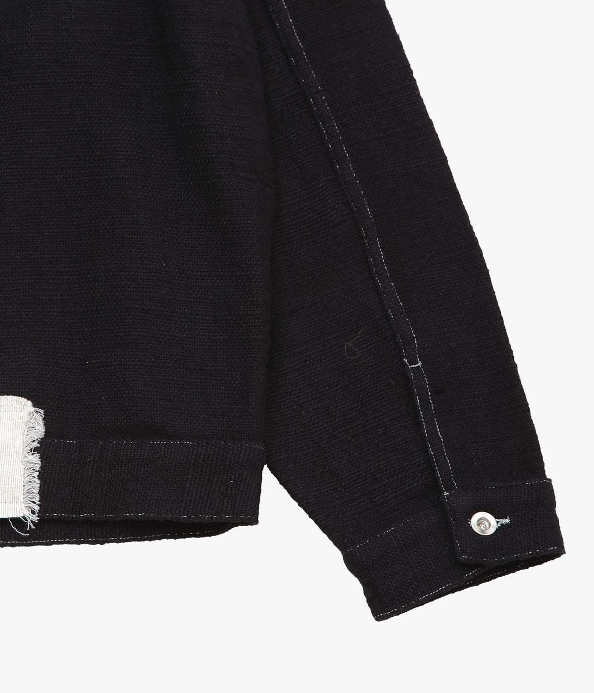 STORY MFG ''SUNDAE JACKET'' (BLACK HANDLOOM)