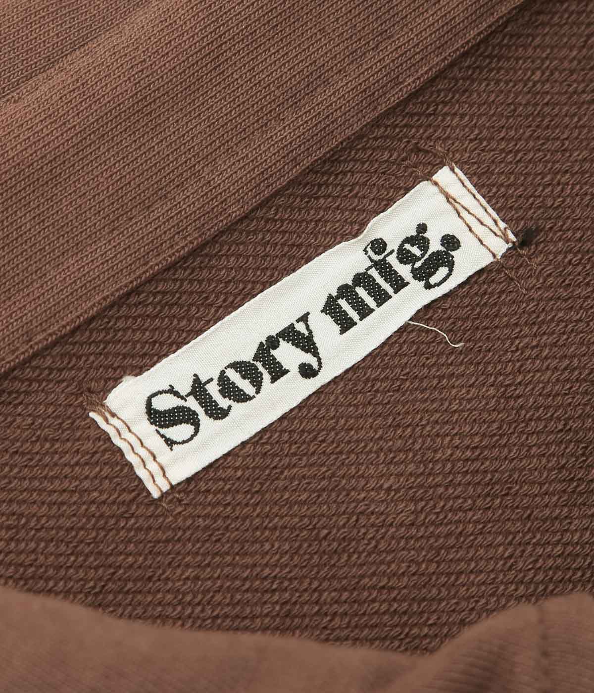 STORY MFG ''WALKING CARDIGAN'' (BROWN TREE HUGGER)