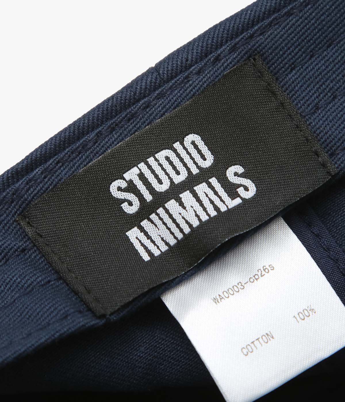 STUDIO ANIMALS ''“ANIMALS SPORT” CAP'' (NAVY / NATURAL)