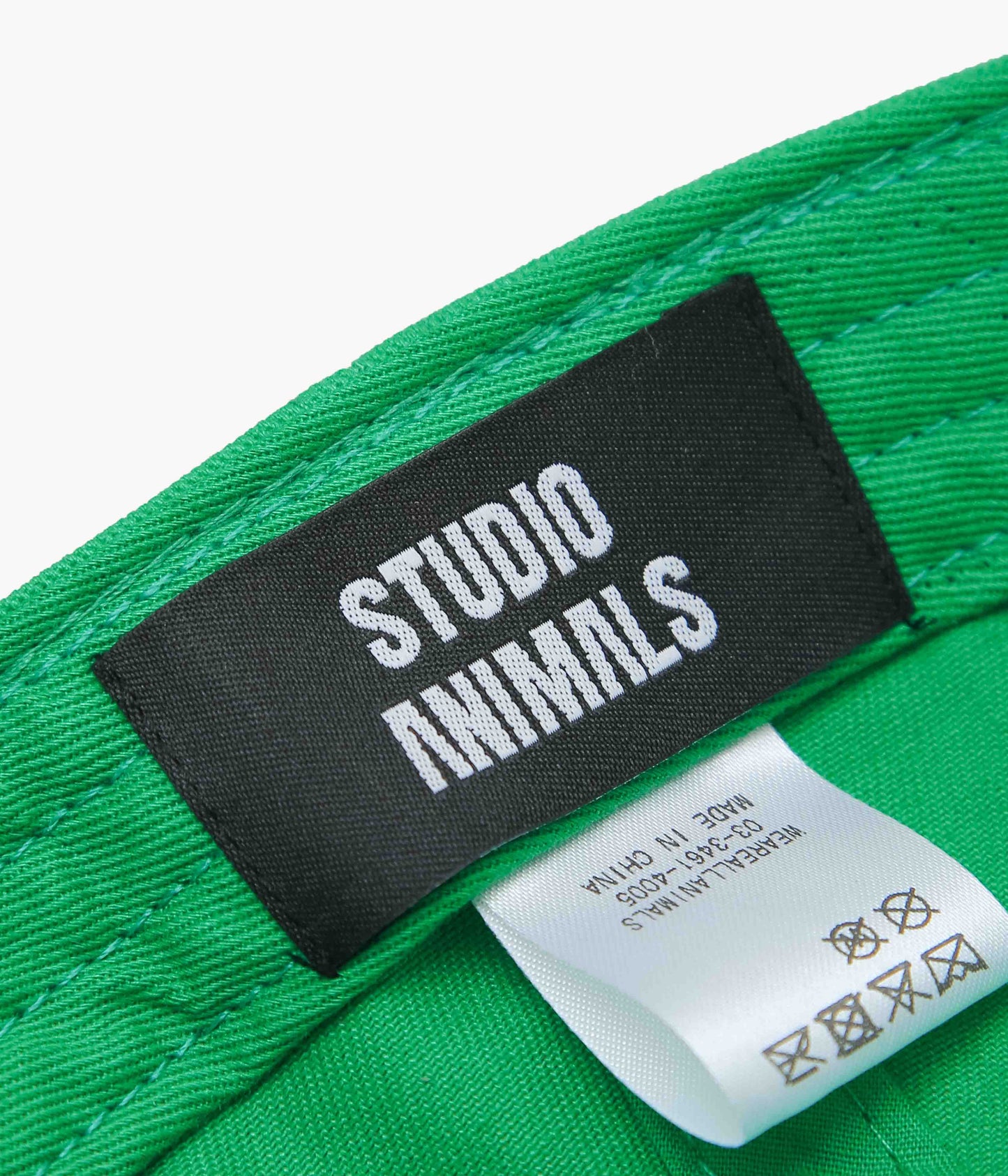 STUDIO ANIMALS ''“BASIC LOGO” CAP'' (KELLY)
