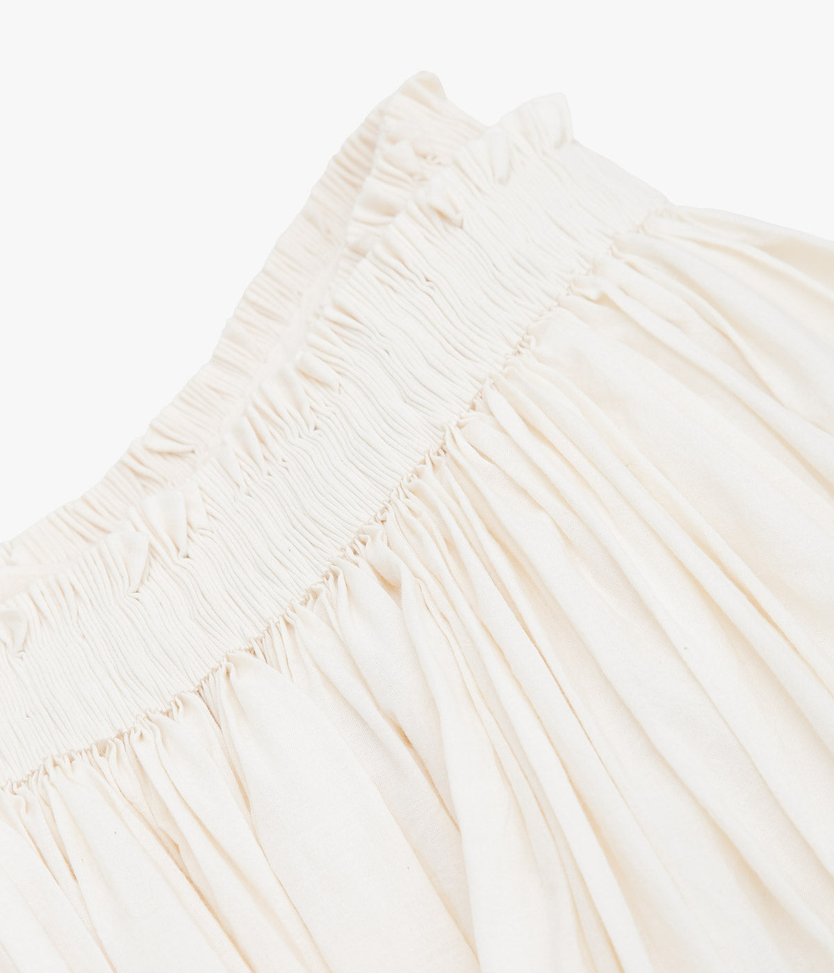 STUDIO DE LOSTANGES "BRETON SKIRT 3 PLEATS" (OFF WHITE)