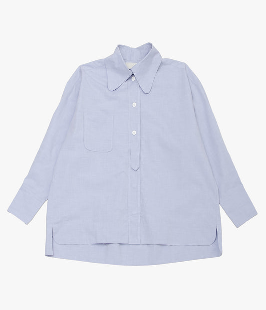 STUDIO DE LOSTANGES ''LONG COLLAR SHIRT'' (ECRUE)