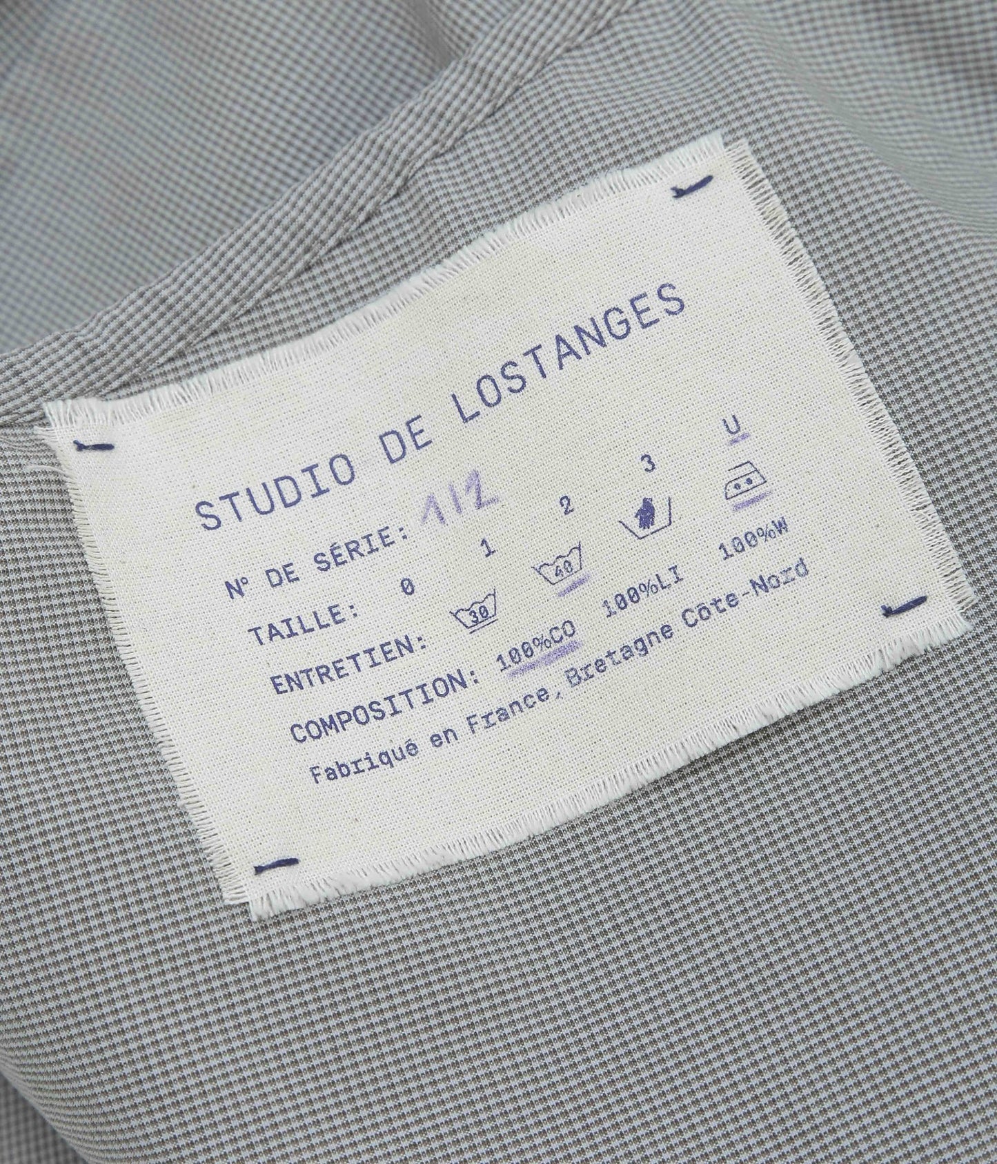 STUDIO DE LOSTANGES ''STRAPPY TOP'' (BROWN CHECK)