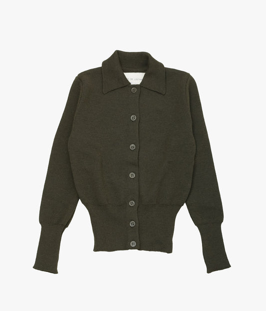 STUDIO DE LOSTANGES ''VEST WITH A COLLAR'' (BROWN)