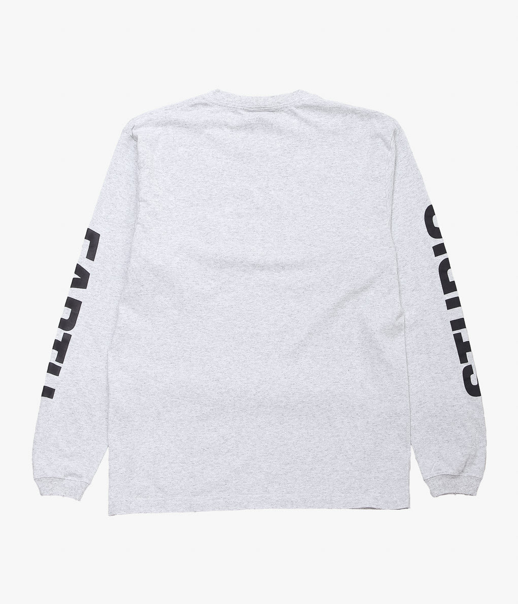 STUDIO WEAREALLANIMALS ''“AEROSPACE” L/S T-SHIRT'' (GREY)