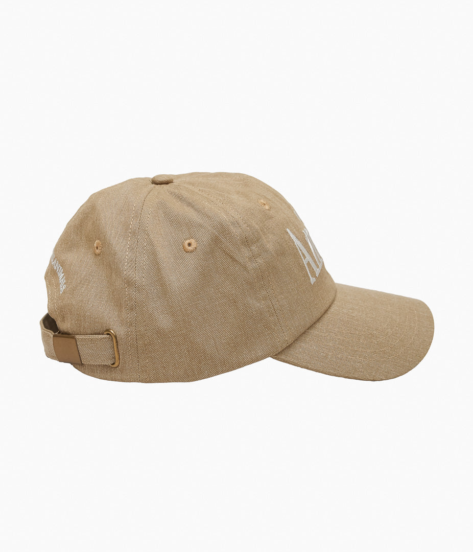 STUDIO WEAREALLANIMALS ''“ANIMALS LETTER” CAP(SLAB)'' (BROWN)