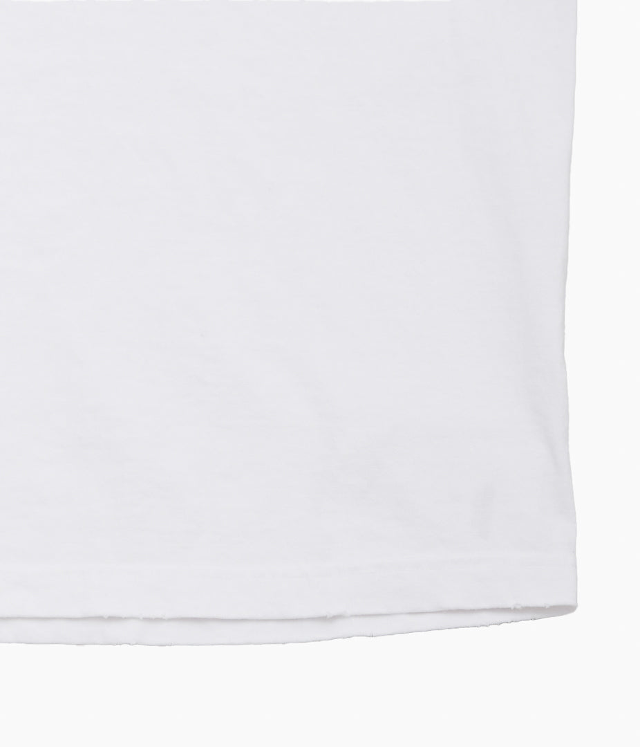 STUDIO WEAREALLANIMALS ''"ANIMALS LETTER" S/S T-SHIRT'' (WHITE)