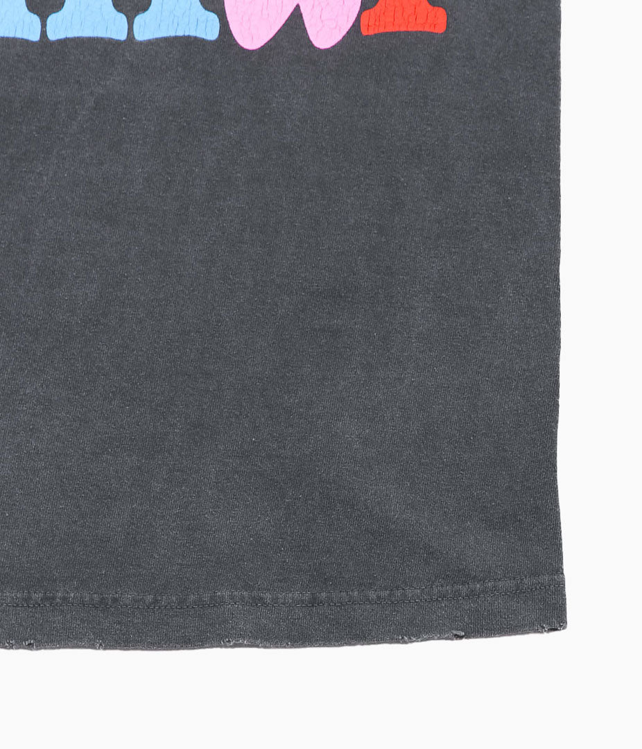 STUDIO WEAREALLANIMALS ''"ANIMALS LETTER" S/S T-SHIRT'' (BLACK)