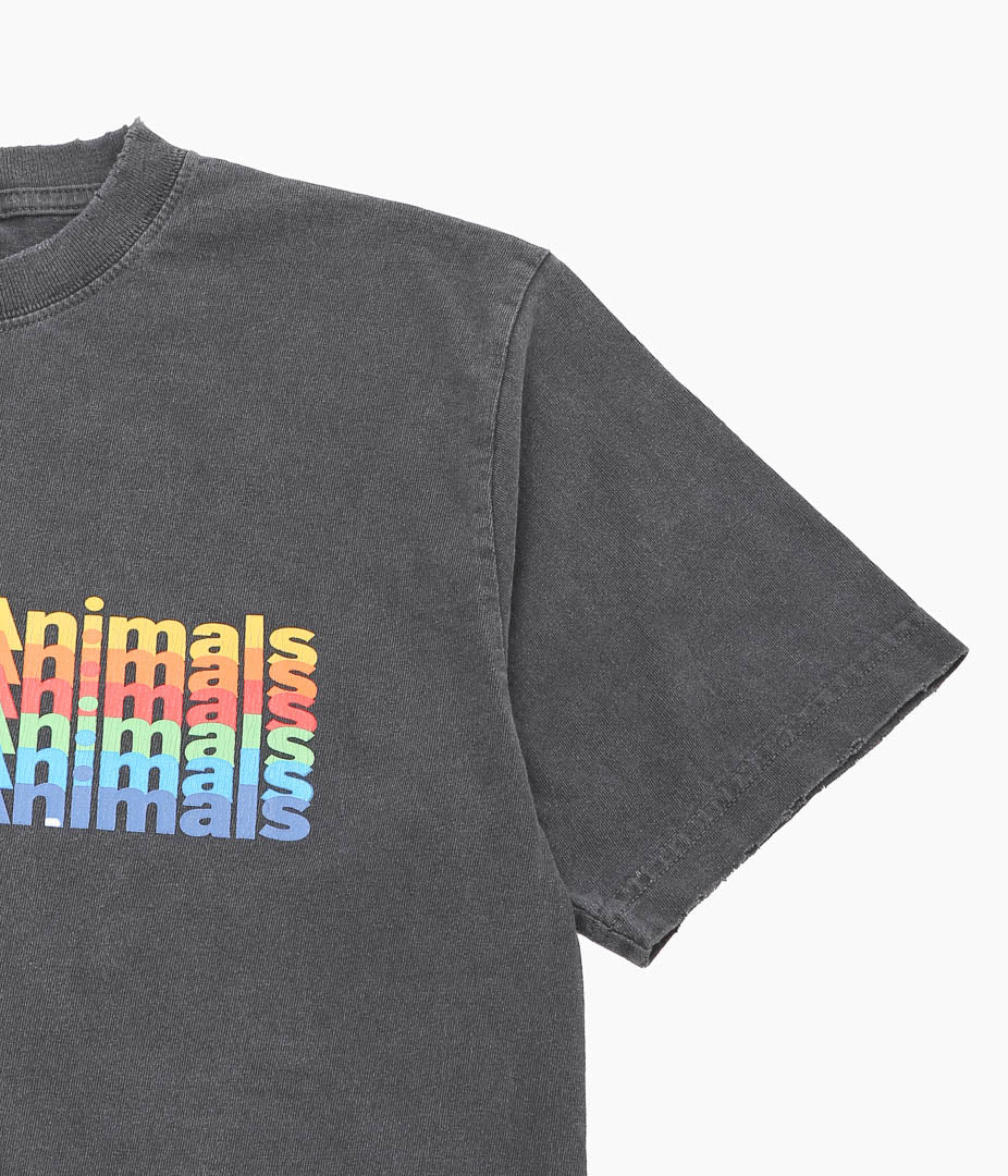 STUDIO WEAREALLANIMALS ''“INVERTED ARCH” S/S T-SHIRT'' (BLACK)