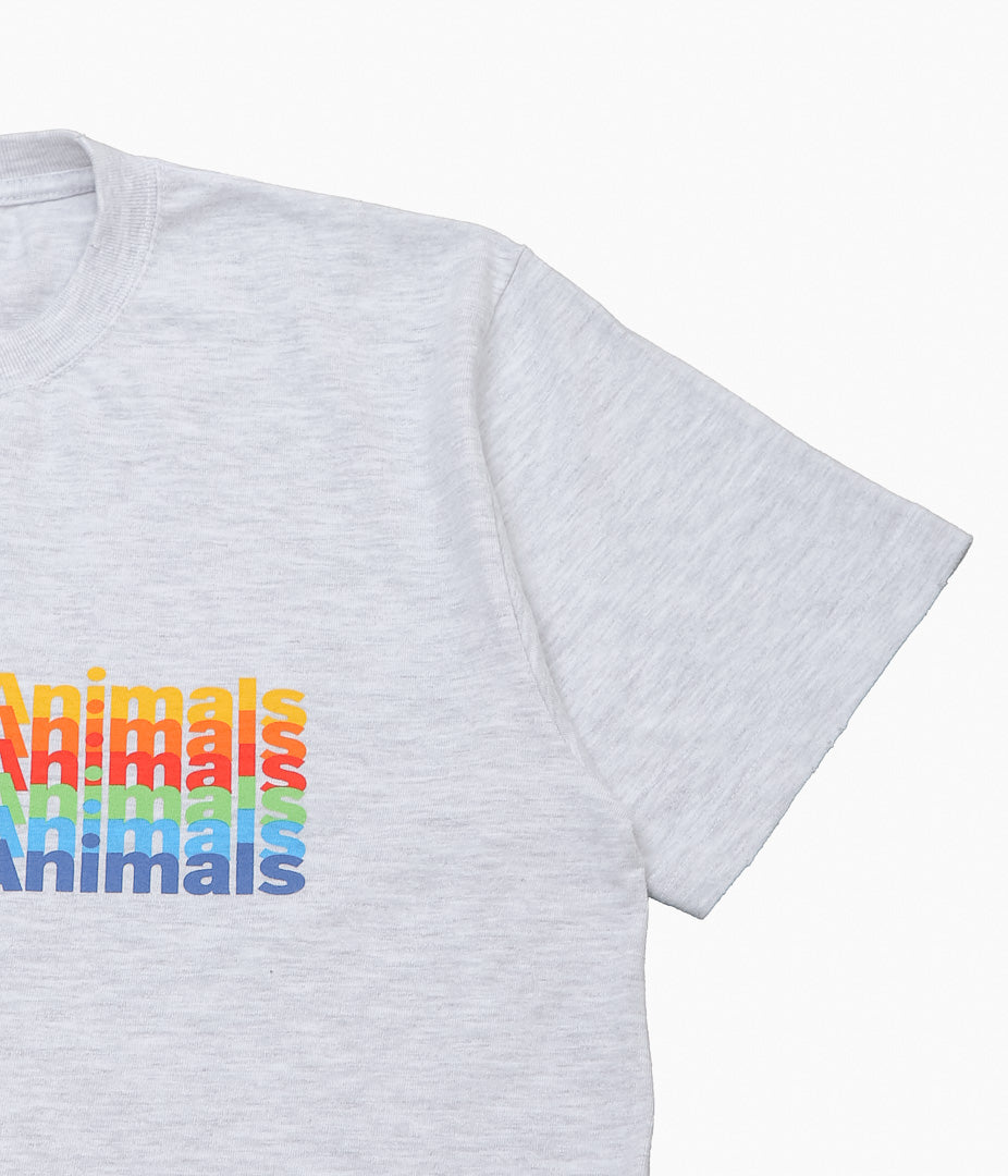 STUDIO WEAREALLANIMALS ''“INVERTED ARCH ” S/S T-SHIRT'' (GREY)