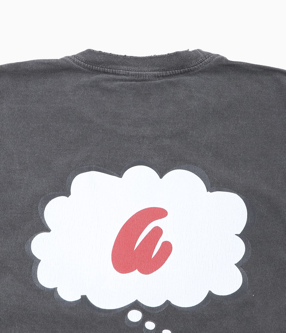 STUDIO WEAREALLANIMALS ''“THINK” S/S T-SHIRT'' (BLACK)