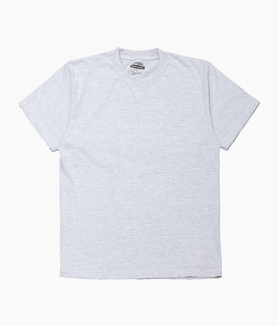 STUDIO WEAREALLANIMALS ''“THINK” S/S T-SHIRT” (GREY)