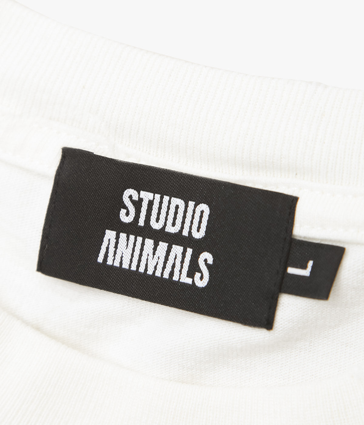 STUDIO ANIMALS ''“CAT” T-SHIRT'' (NATURAL)