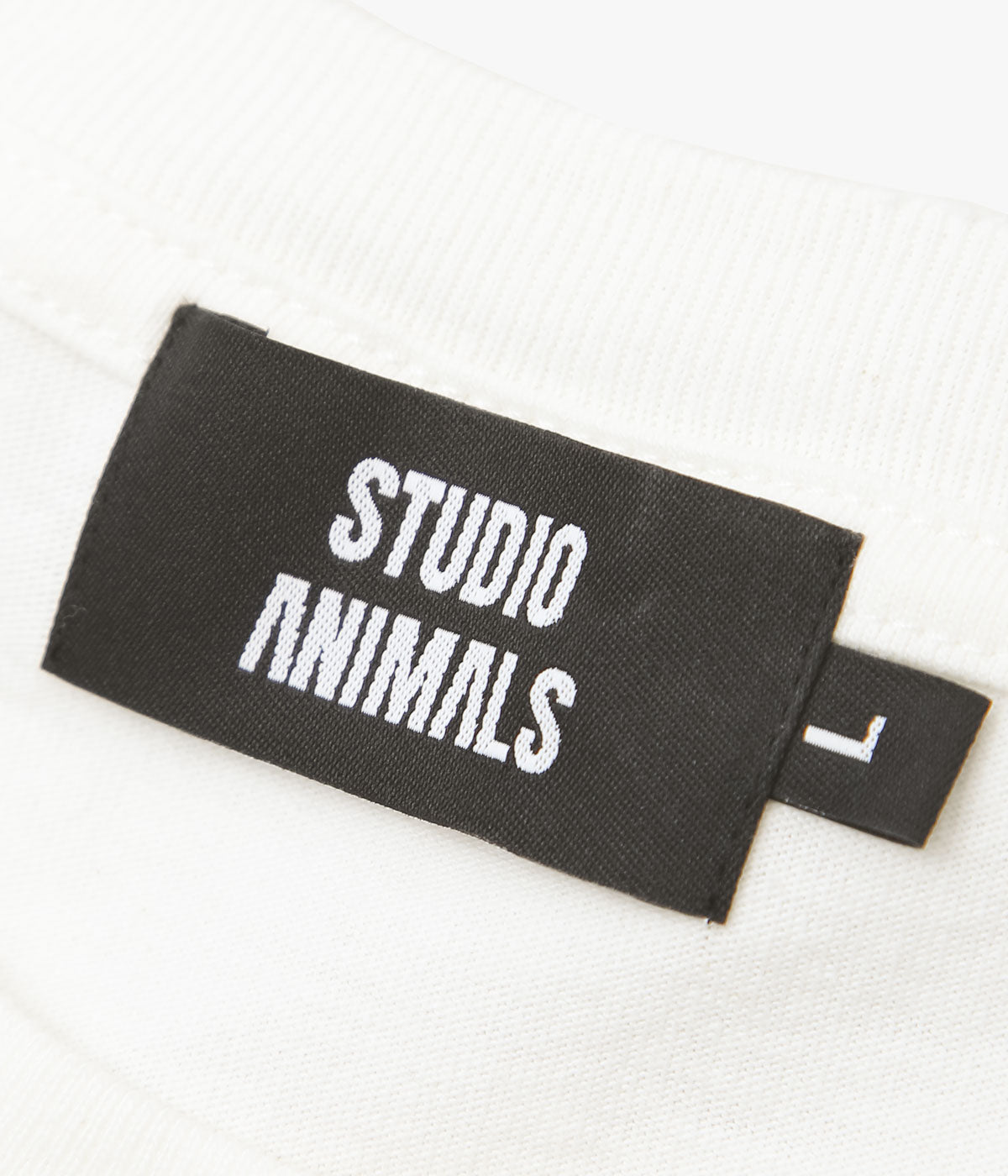 STUDIO ANIMALS ''“INVERTED ARCH” T-SHIRT'' (NATURAL)