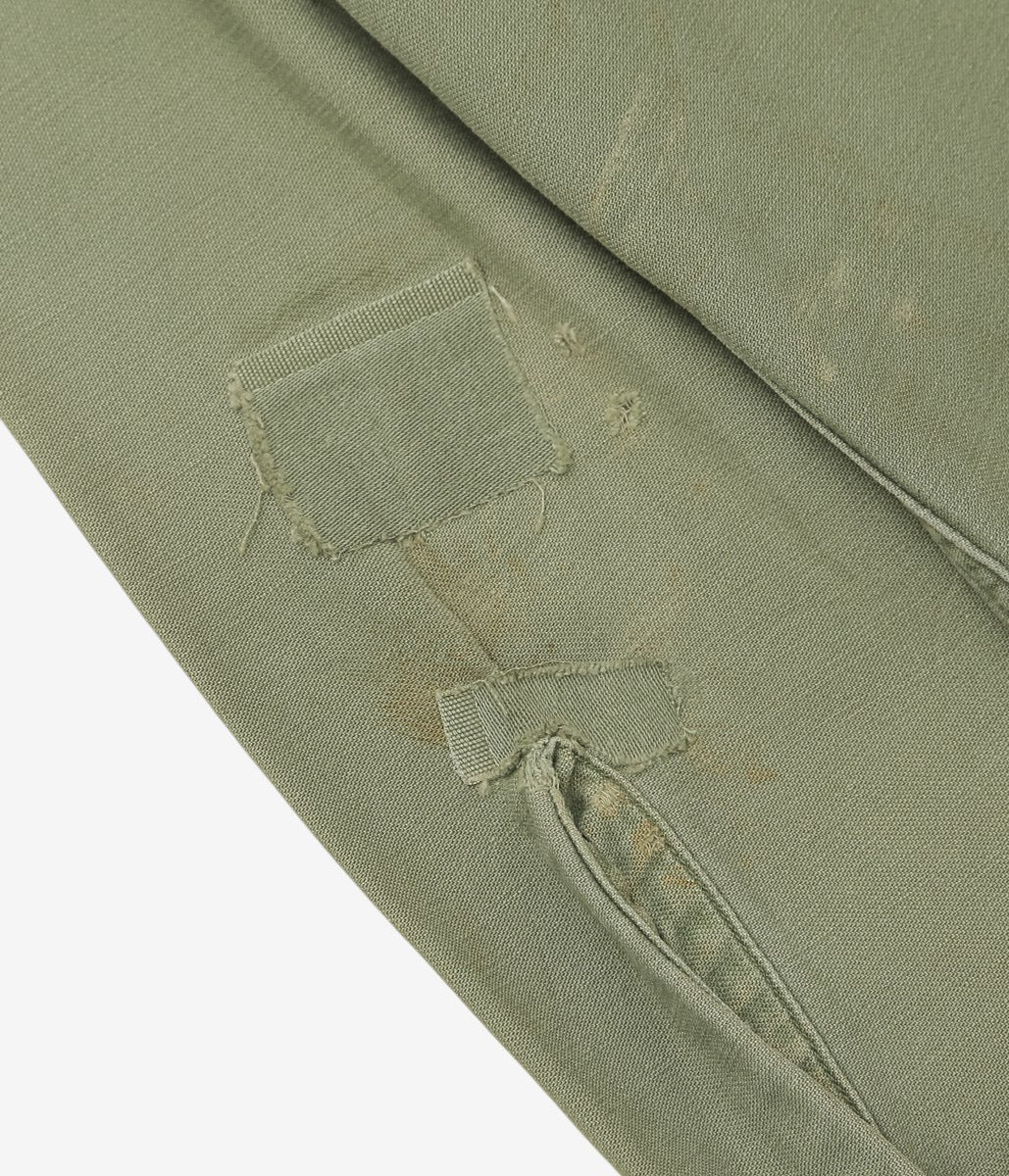 SWELL VINTAGE × MAIDENS SHOP WOMEN ''MILITARY SHIRT W/TAGGING | 1'' (GREEN)