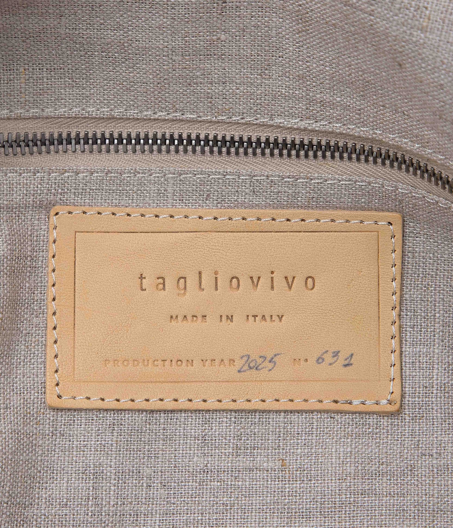 TAGLIOVIVO ''GATES 24H / CULATTA REV'' (UMBER)