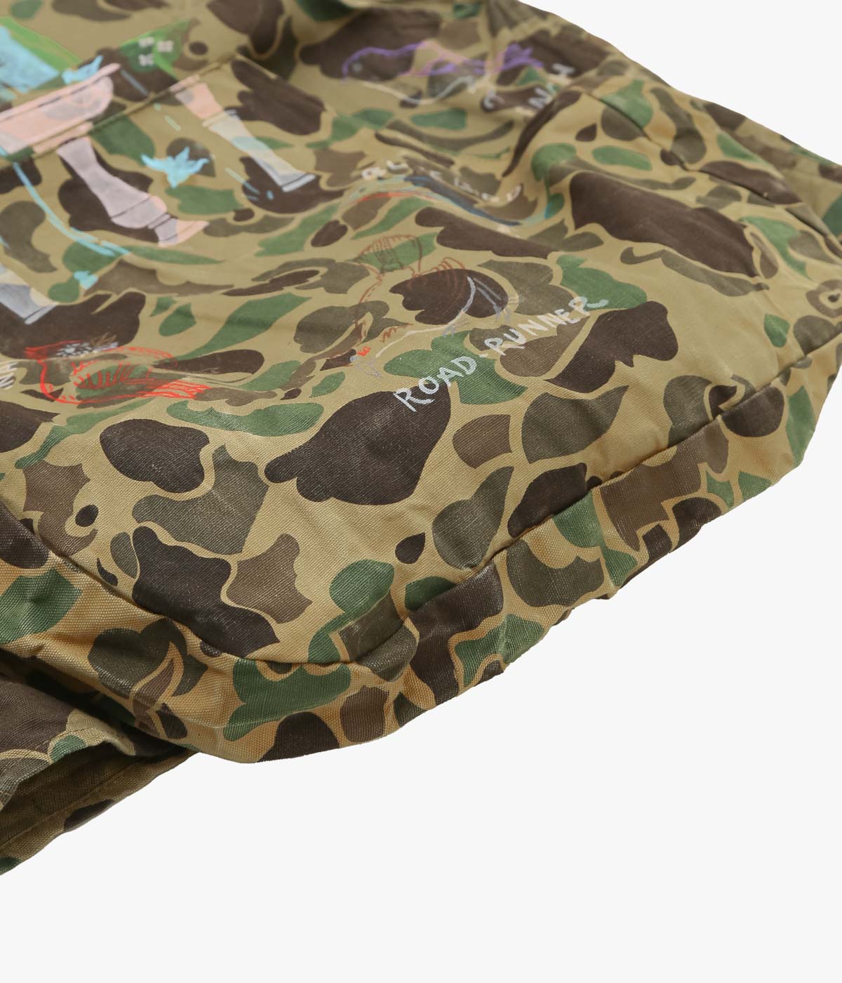 TAKURO NAKAMURA ''HANDPAINTED HUNTING VEST 11 CAMO'' (ASSO)
