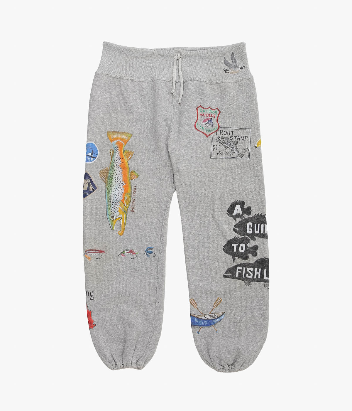 TAKURO NAKAMURA×MAIDENS SHOP ''FISHING AND CAMPING IN MAINE'' (GRAY)
