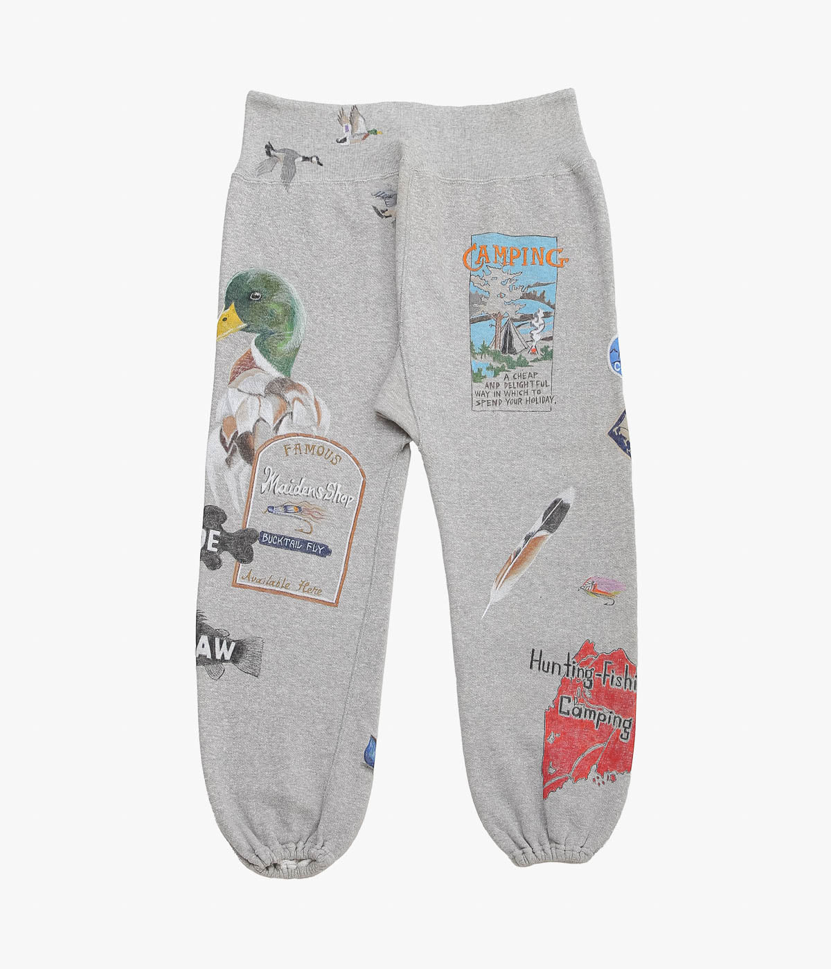 TAKURO NAKAMURA×MAIDENS SHOP ''FISHING AND CAMPING IN MAINE'' (GRAY)