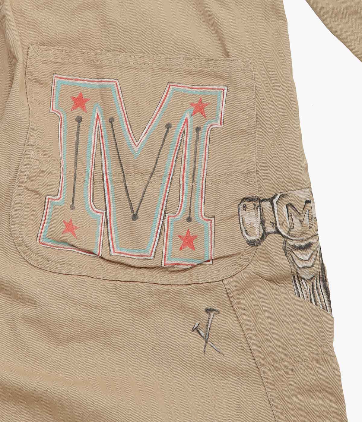 TAKURO NAKAMURA×MAIDENS SHOP ''TRAVELOGUES, U.S.A.'' (BEIGE)