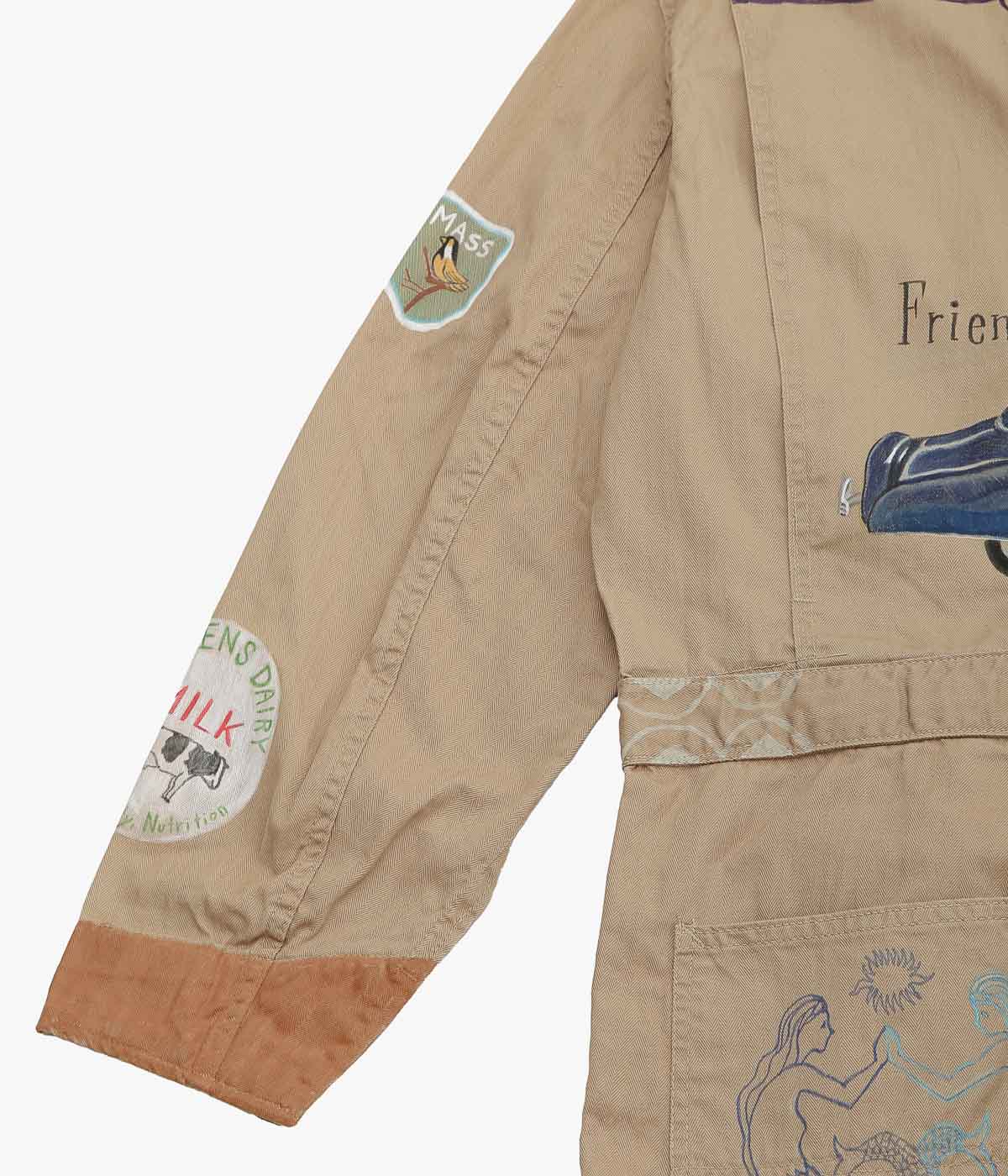 TAKURO NAKAMURA×MAIDENS SHOP ''TRAVELOGUES, U.S.A.'' (BEIGE)