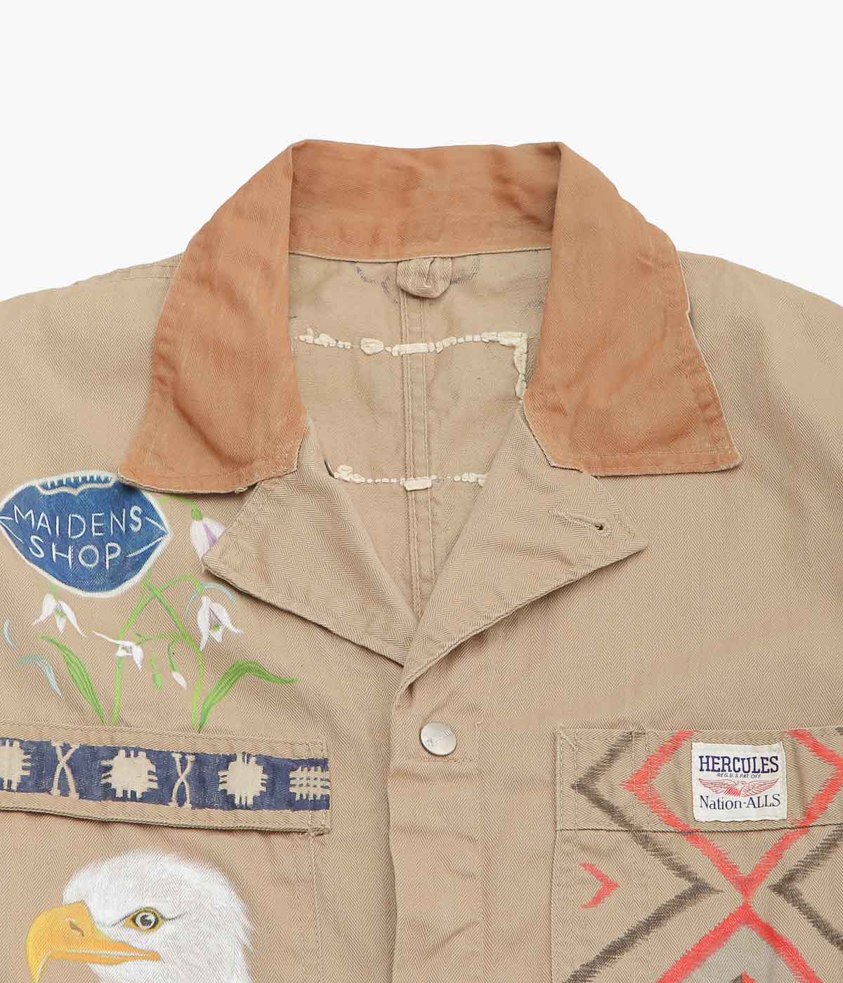 TAKURO NAKAMURA×MAIDENS SHOP ''TRAVELOGUES, U.S.A.'' (BEIGE)