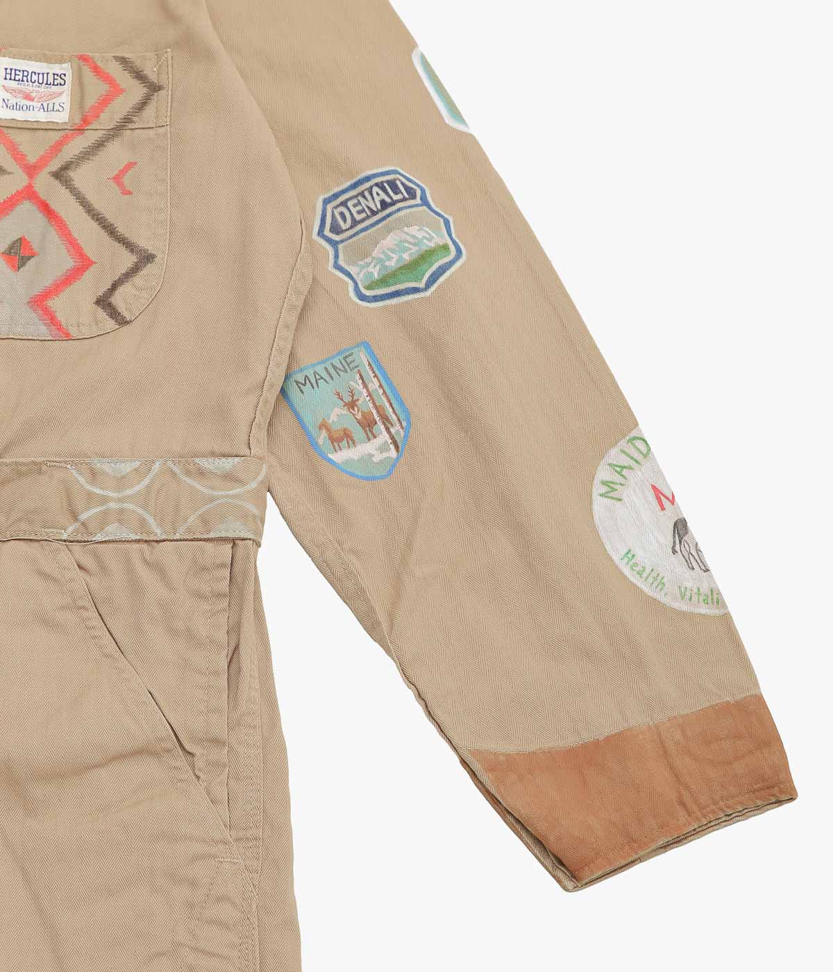 TAKURO NAKAMURA×MAIDENS SHOP ''TRAVELOGUES, U.S.A.'' (BEIGE)