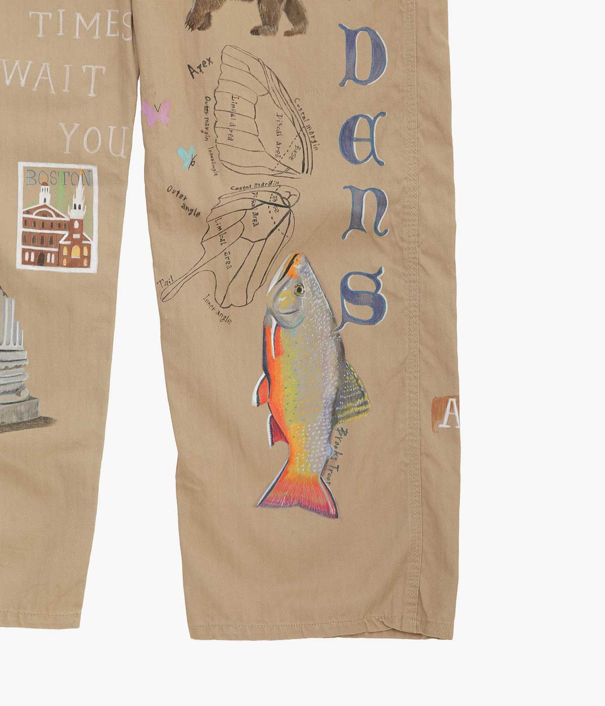 TAKURO NAKAMURA×MAIDENS SHOP ''TRAVELOGUES, U.S.A.'' (BEIGE)