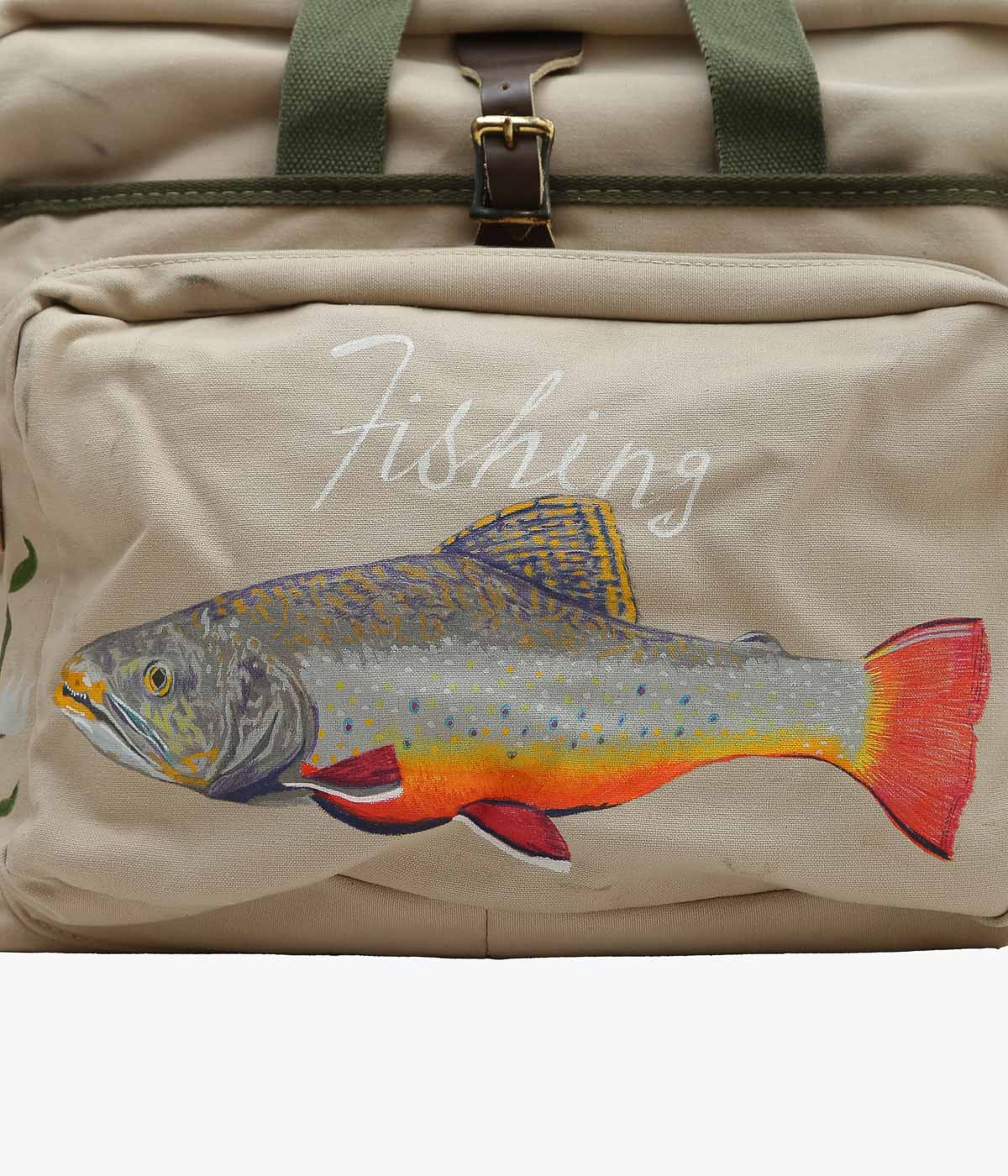TAKURO NAKAMURA×MAIDENS SHOP ``TROUT FISHERMAN'' (BEIGE)