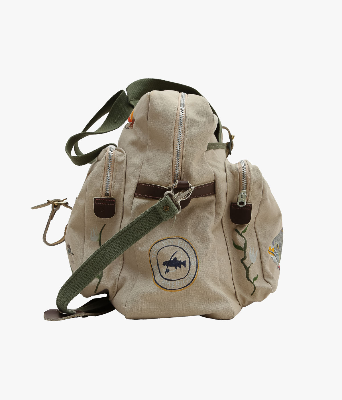 TAKURO NAKAMURA×MAIDENS SHOP ``TROUT FISHERMAN'' (BEIGE)