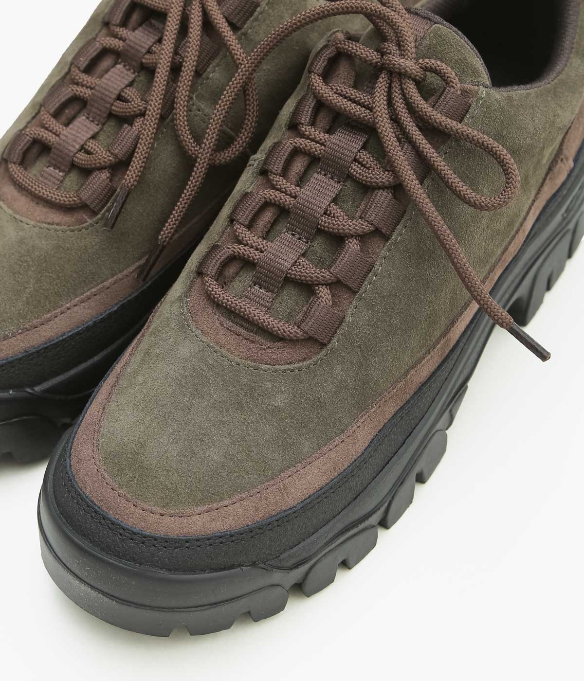 TARVAS ''EASY HIKER - SUEDE'' (ARMY GREEN & BROWN)