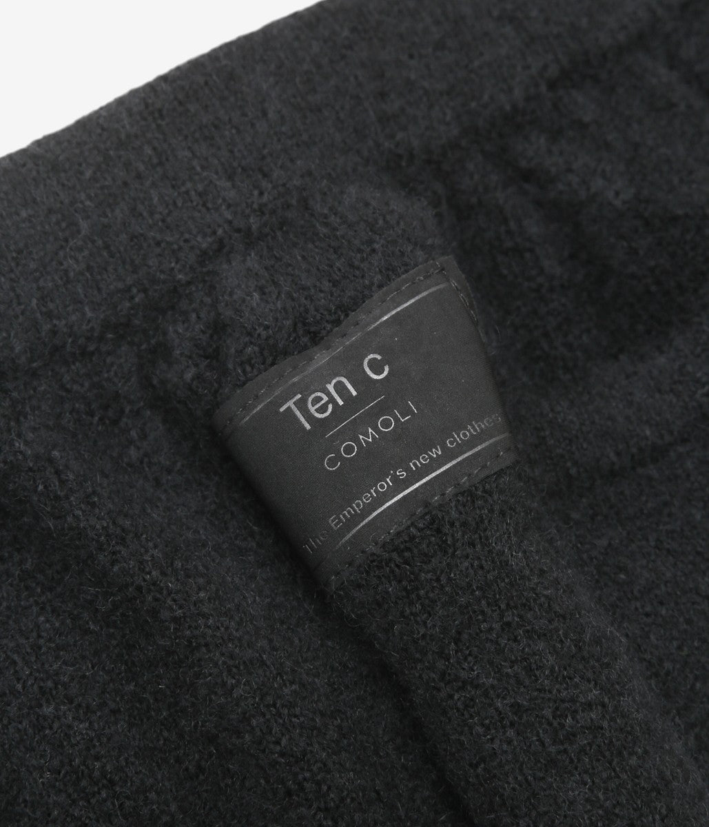 TEN C x COMOLI ''KNIT PANTS'' (BLACK)