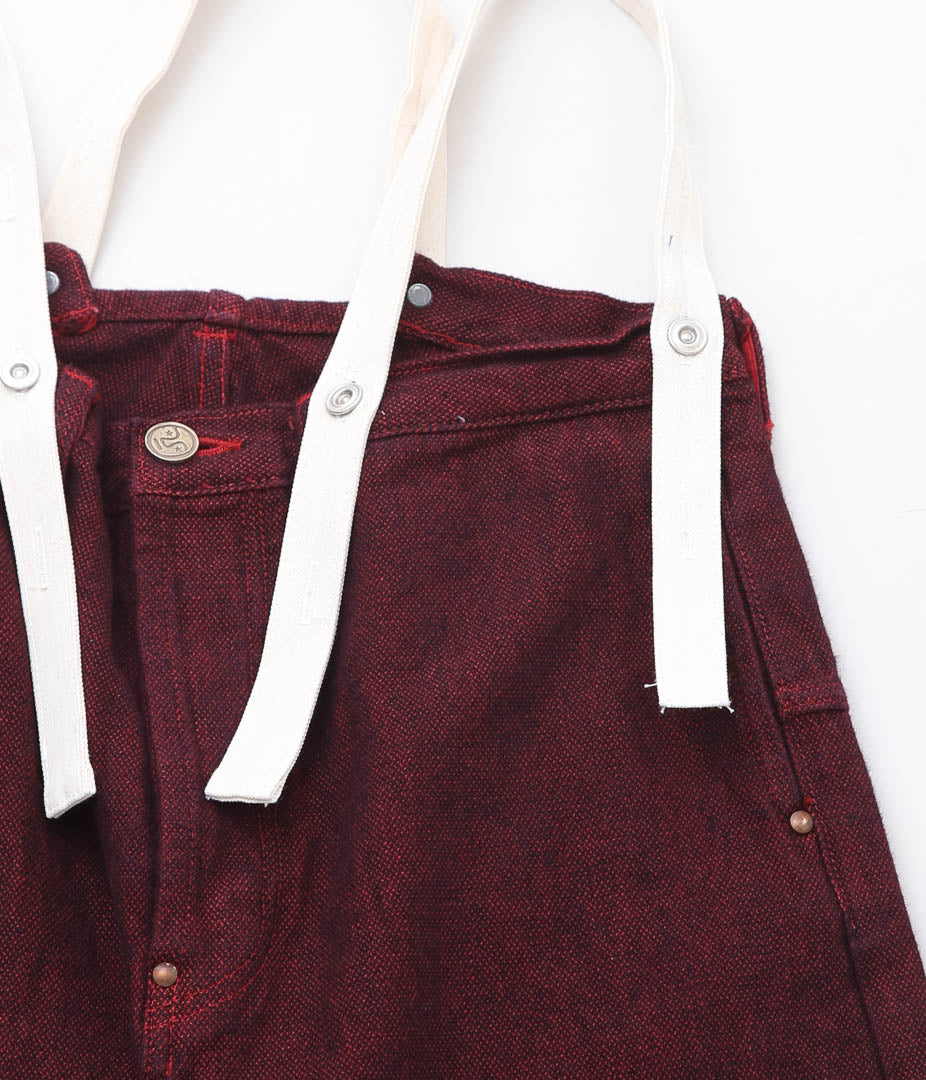 TENDER CO. ''SPLIT BACK JEANS'' (ROYAL MAIL RED)