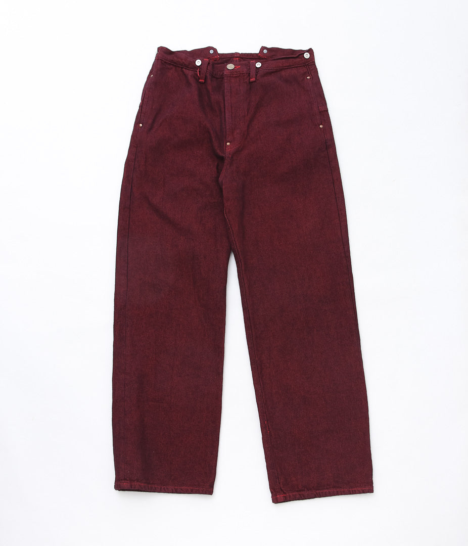 TENDER CO. ''SPLIT BACK JEANS'' (ROYAL MAIL RED)