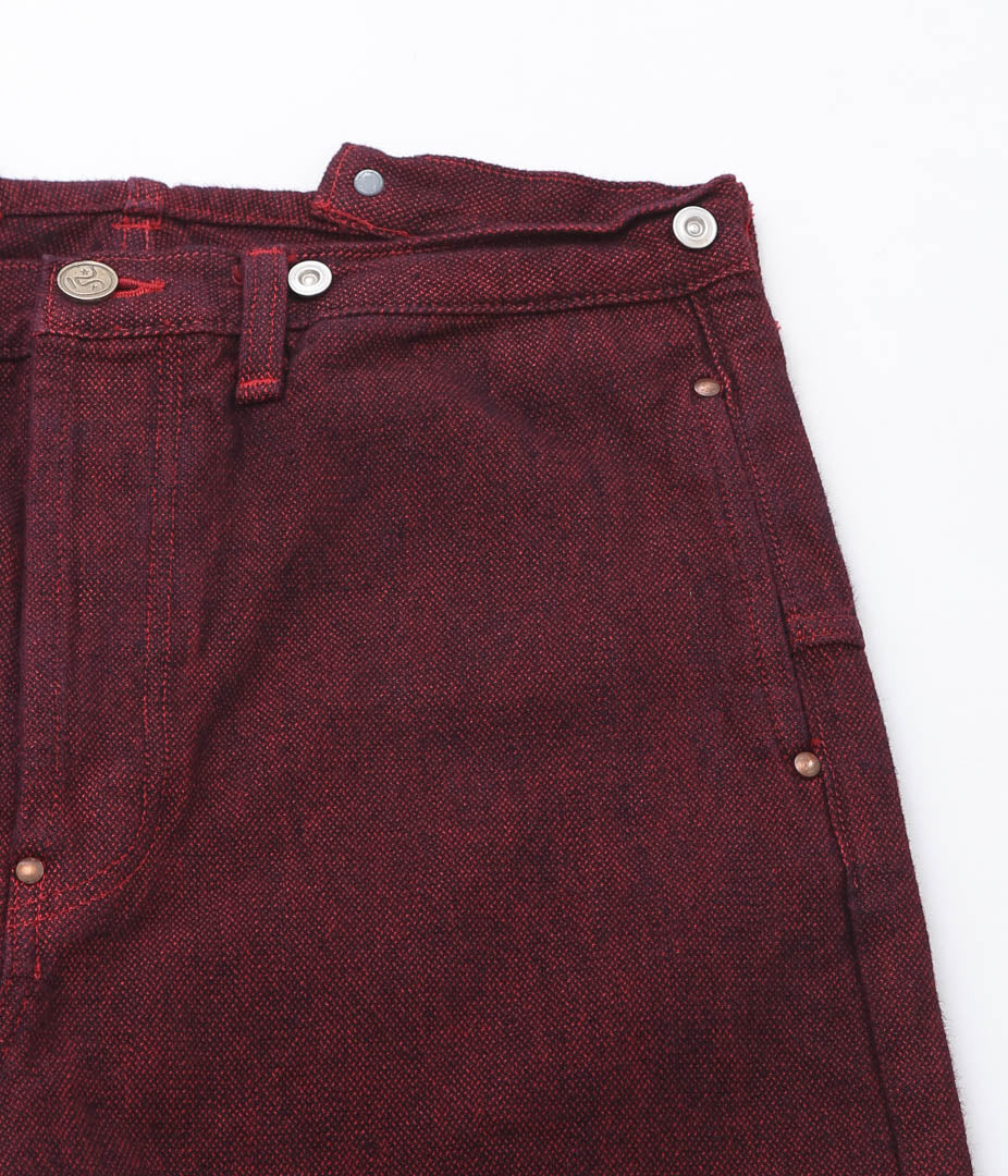 TENDER CO. ''SPLIT BACK JEANS'' (ROYAL MAIL RED)