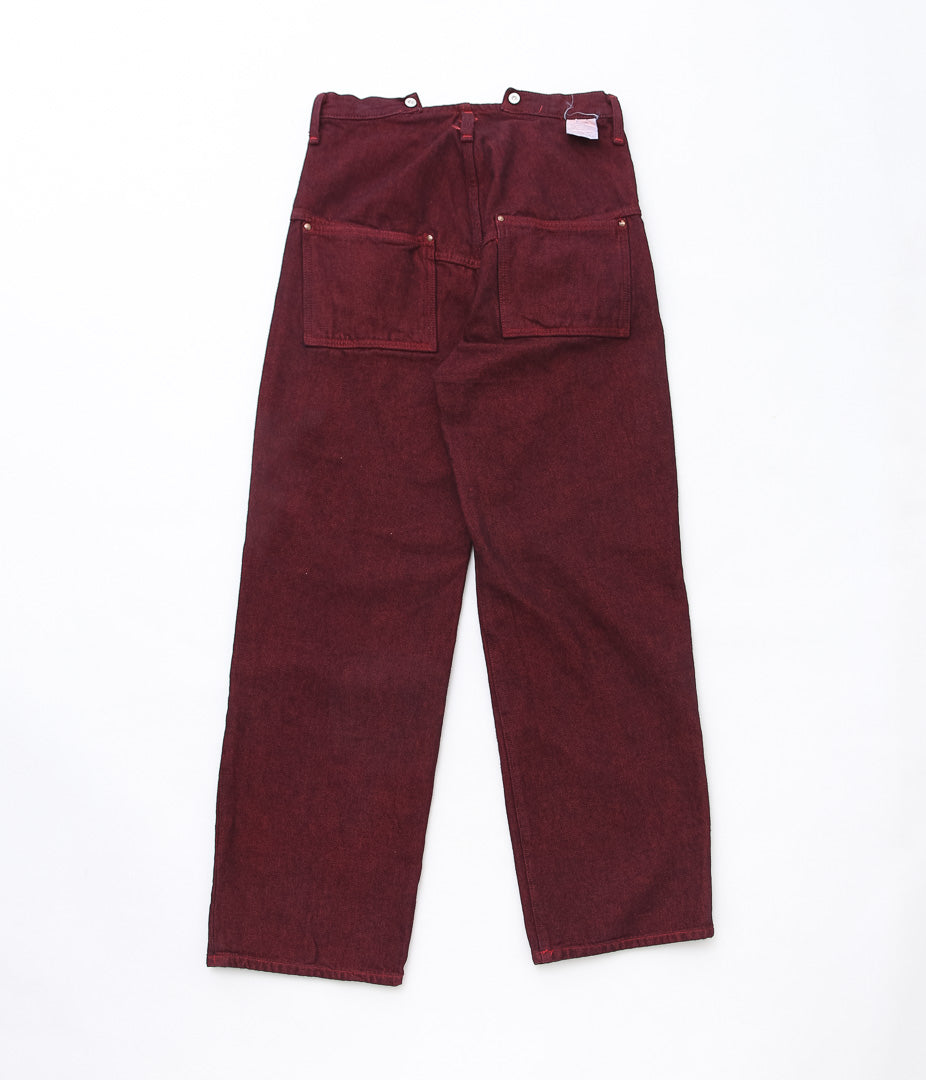TENDER CO. ''SPLIT BACK JEANS'' (ROYAL MAIL RED)